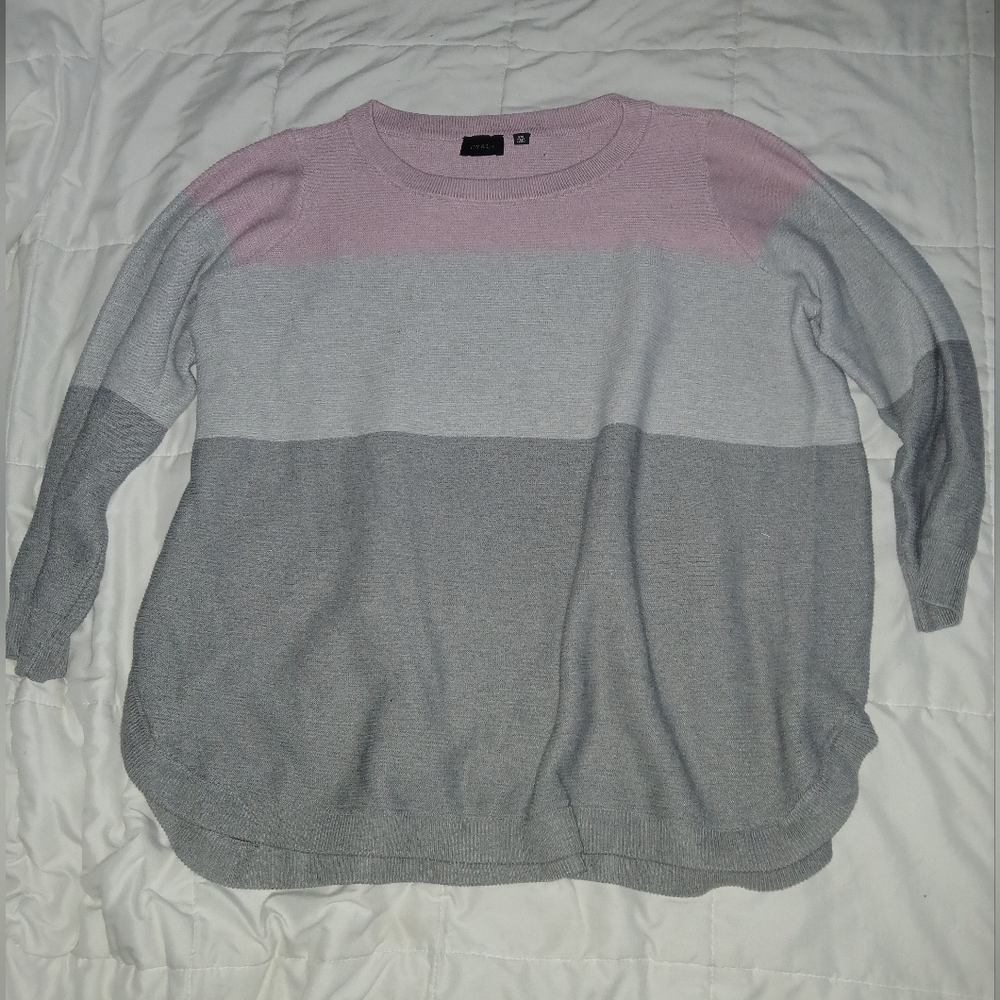 Cyrus Stripe Sweater, Size 2x